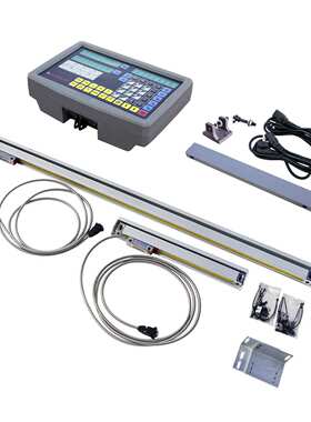 米诺MINUO光栅尺 5um  配二轴数显表