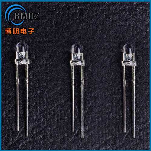 F8/8mm草帽 0.25W大功率 红光 620-625nm 直插灯珠LED发光二极管