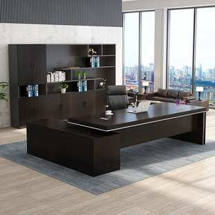 简约现代老板桌大班台总裁桌办公家具老板办公桌经理桌主管单人桌