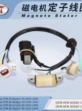 雅马哈Yfm猛禽50 80 95-08 4EM-85560-10 4EM-8EM-85560-12 线圈