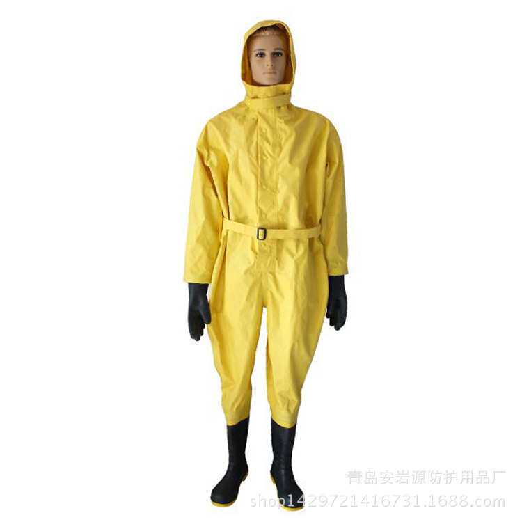 现货供应BSA-07半封闭式连体防化服  青岛作业防化服 可