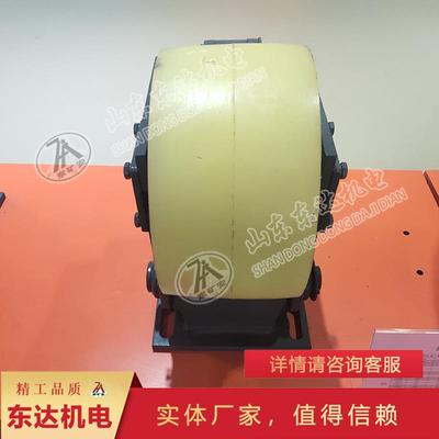 矿山提升机缓冲式滚轮罐耳 立井罐笼导向装置LS45滚轮罐耳