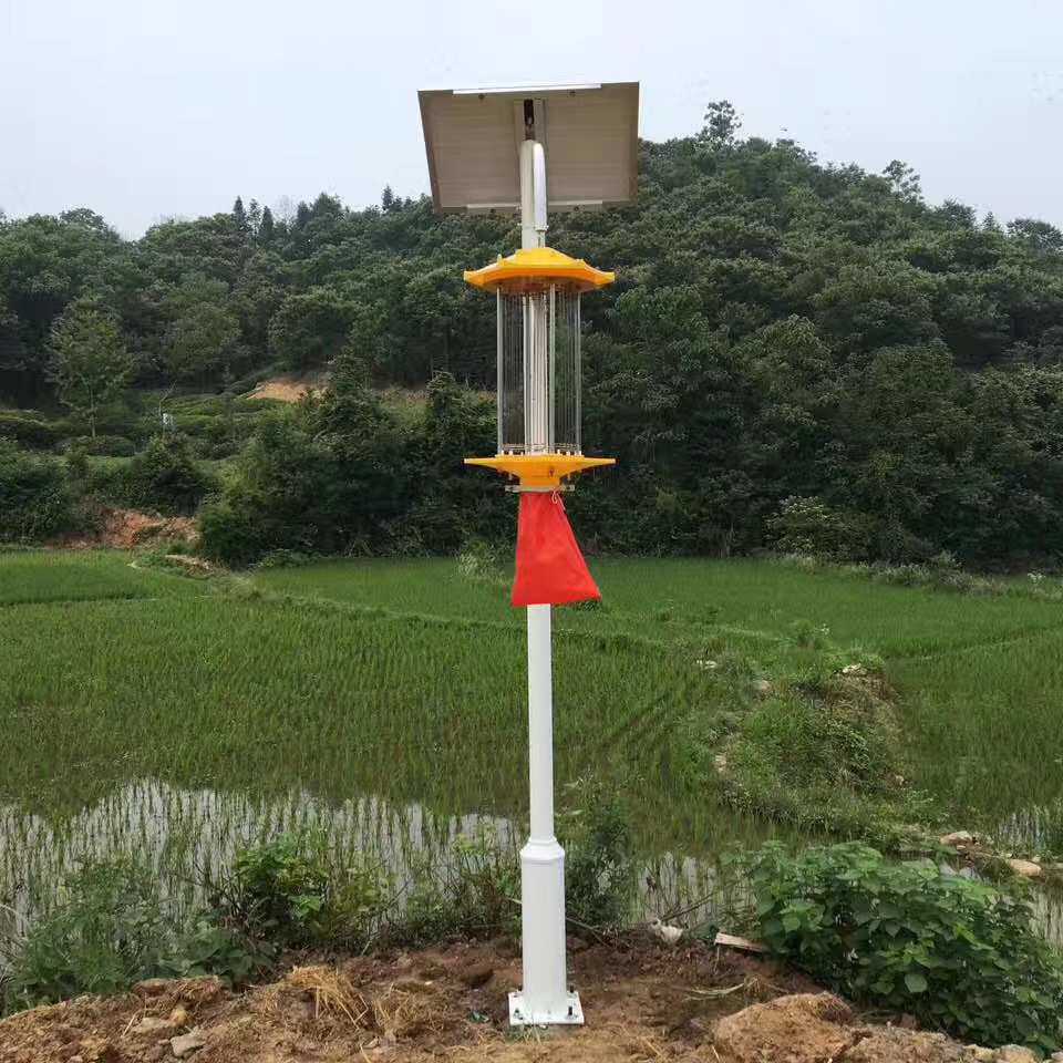 太阳能杀虫灯果园茶园大棚农用户外通用频振式光控雨控LED灭虫灯