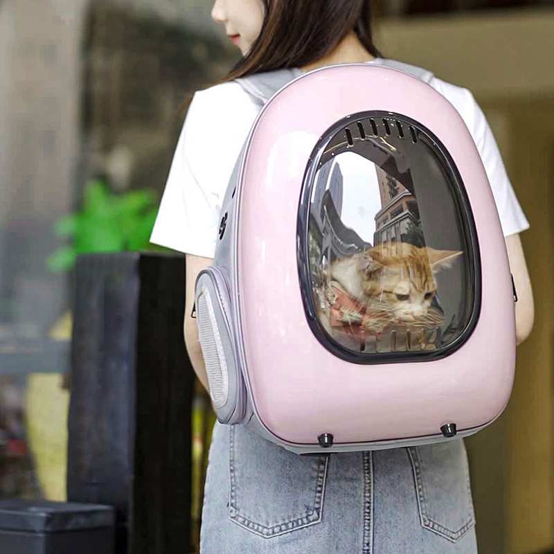 新风舱猫包便携外出溜猫咪背包双肩防应激高颜值大容量透气宠物包