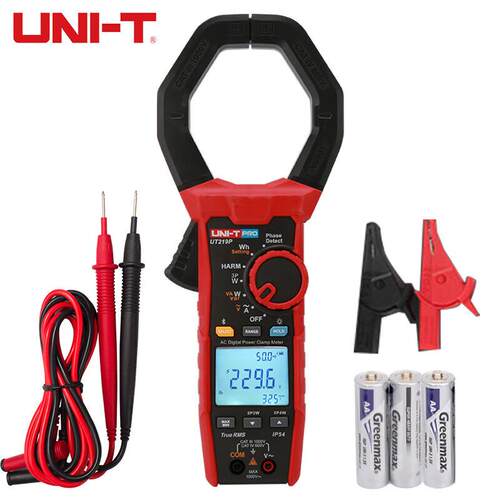 优利德UT219P手持谐波交流功率钳形表高精度数字钳形表蓝牙工业品