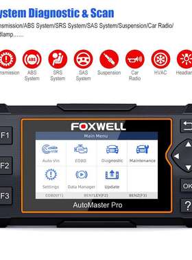 Foxwell NT624 Elite OBD2 EOBD Automotive Scanner Full System