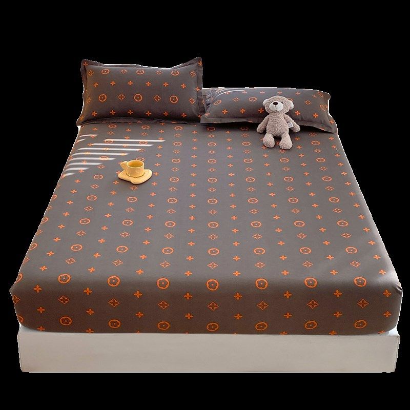 纯棉床笠单件全棉床罩席梦思床垫套防滑保护罩2024新款床单三件套,床上用品,床笠,淘宝优惠券,粉丝福利购,淘宝优惠卷