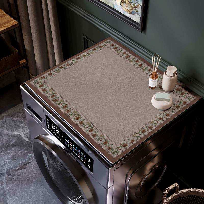 美式滚筒洗衣机盖布盖巾高级感冰箱防尘罩套烤箱微波炉床头柜垫子,3C数码配件,摄像机配件,淘宝优惠券,粉丝福利购,淘宝优惠卷