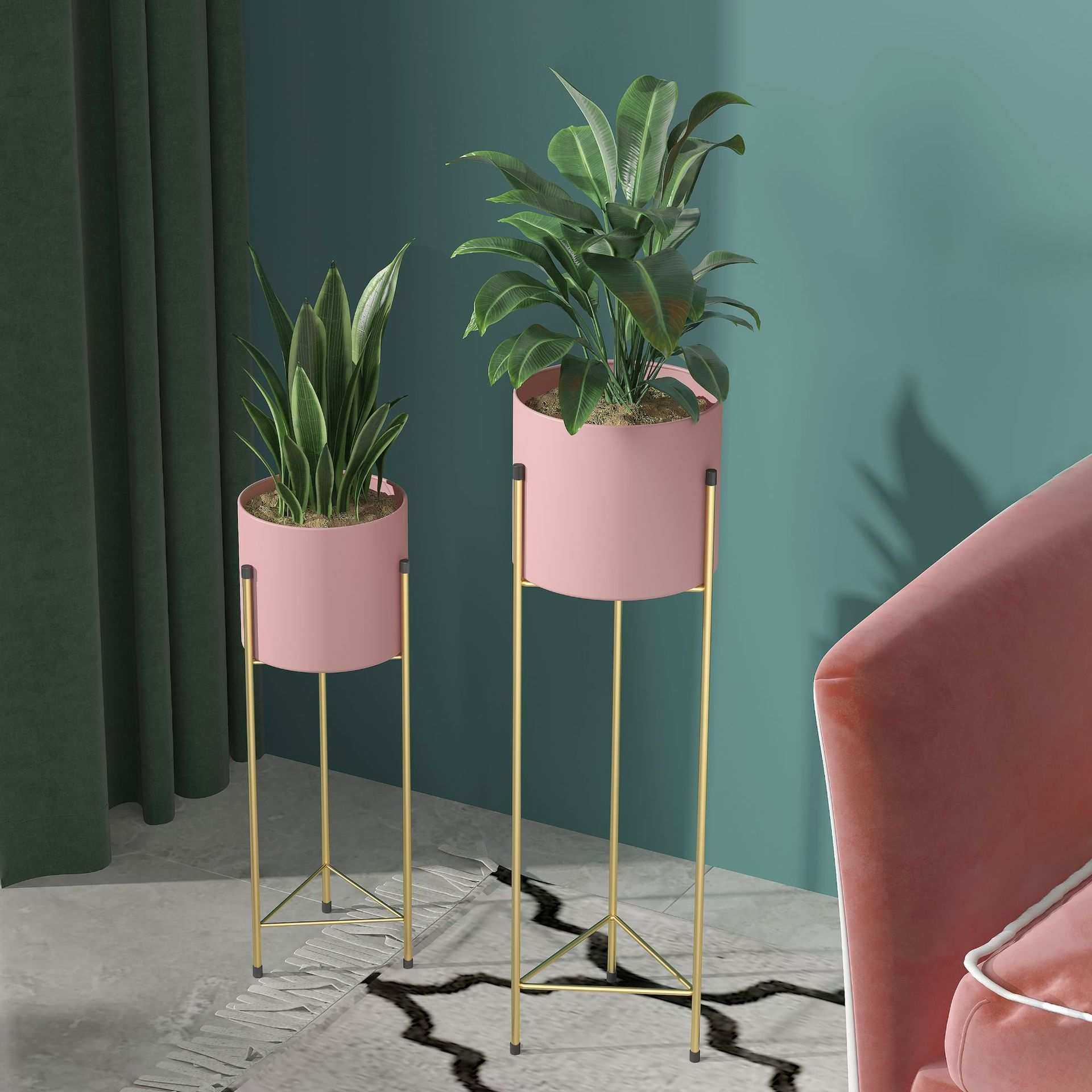 轻奢北欧SJ花架室内铁艺金属花盆绿萝花架子客厅落地式置物架简约,3C数码配件,摄像机配件,淘宝优惠券,粉丝福利购,淘宝优惠卷