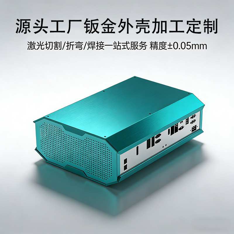 定制工业通信网关钣金外壳嵌入式图像处理控制器外壳加工源头工厂