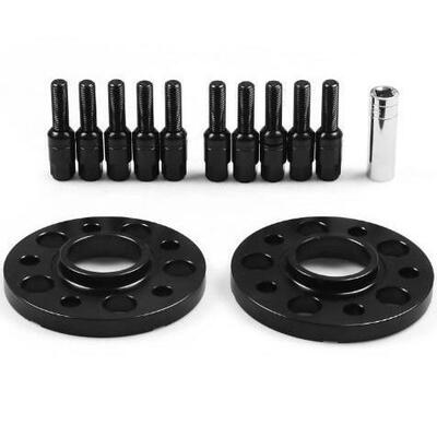 含税适用宝马轮毂法兰盘5x112 66.56mm 15mm/20mm 2只M14*1.25螺