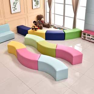幼儿园沙发亲子园沙发培训班沙发早教沙发游乐园沙发幼教软体沙发