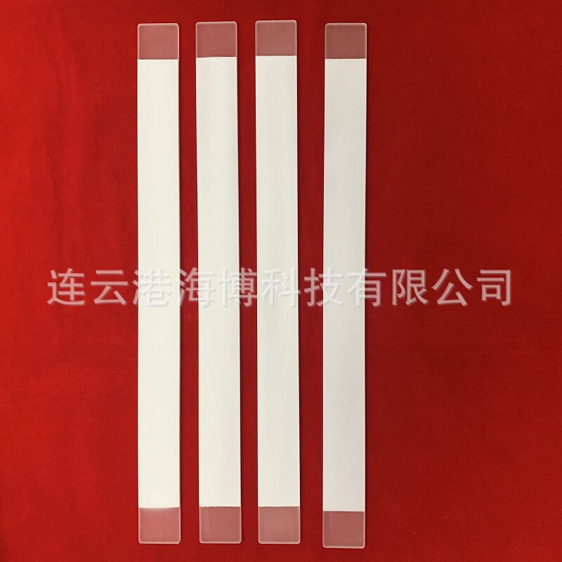 双面镀陶瓷膜耐高温石英玻璃片长方形镀膜耐腐蚀石英片