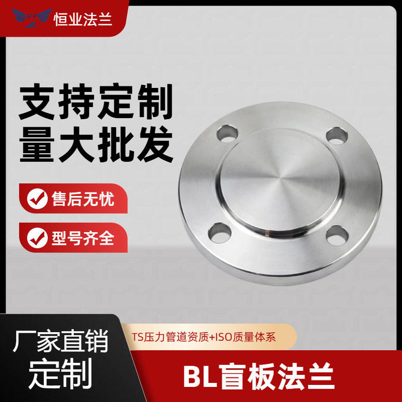 .304不锈钢盲板法兰 BL 法兰盖板 国标DN32 PN16304不锈钢法兰