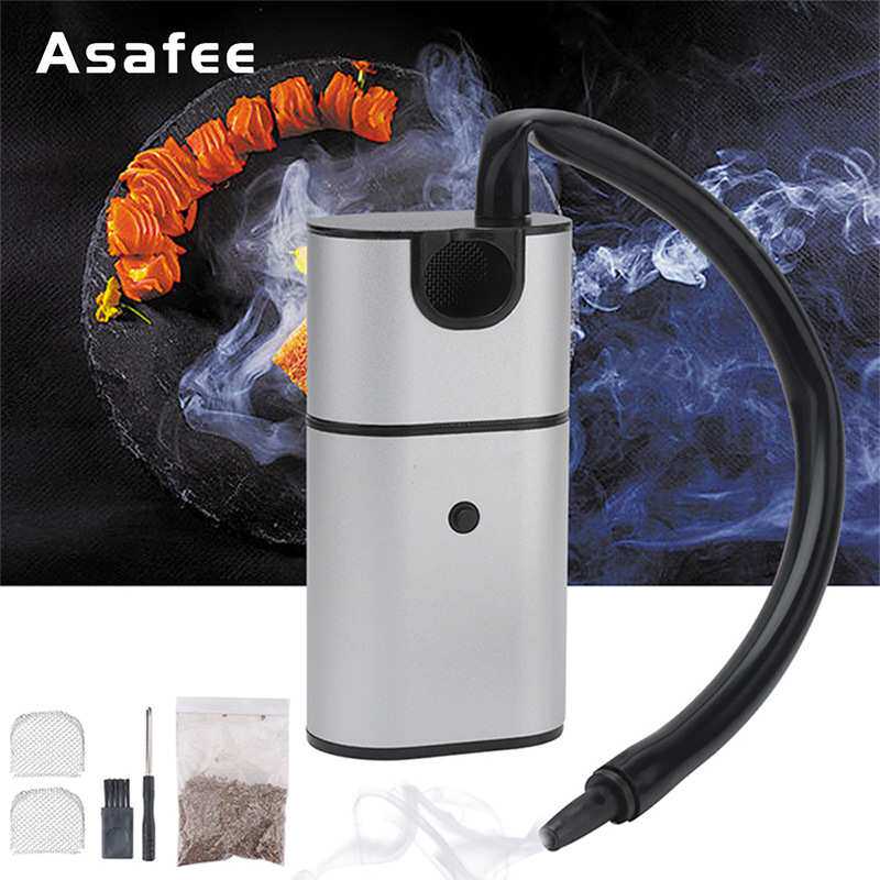 现货烟熏机分子料理厨房烘焙工具酒吧鸡尾酒烟熏枪牛扒烟熏木屑料