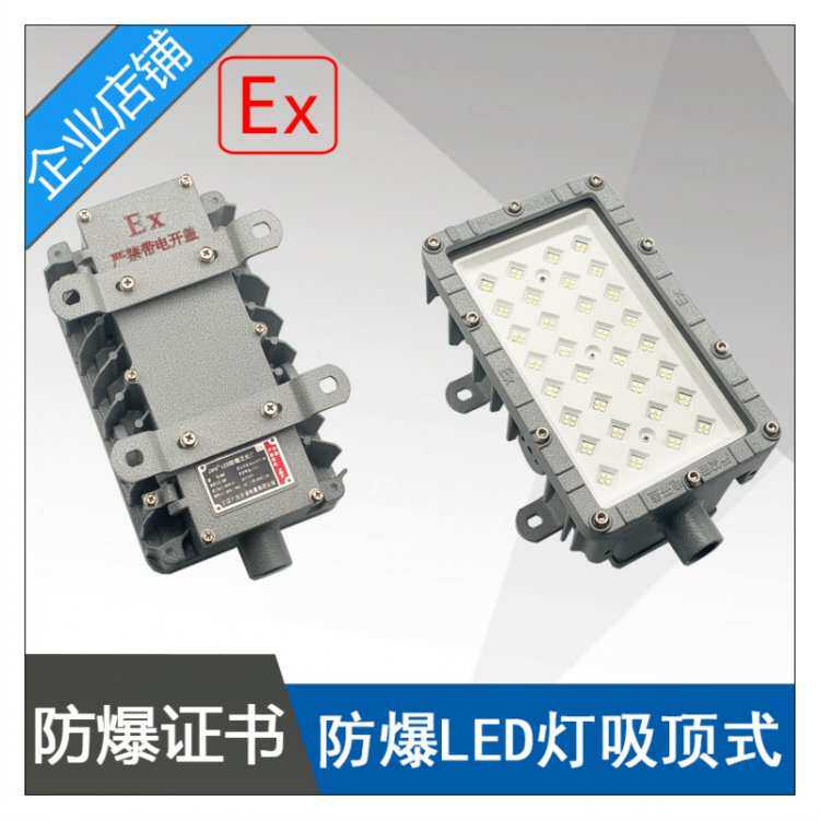 BAT55-60W防爆免维护LED泛光灯吸顶式壁挂支架马路式吊杆式安装