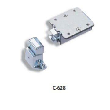 TAKIGEN C-628t弹簧锁,通过安装平杆，可很容易实现远距离操作。