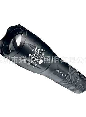 led可调焦254NM265NM270NM298NM300NM305NM310NM紫外强光UV手电筒