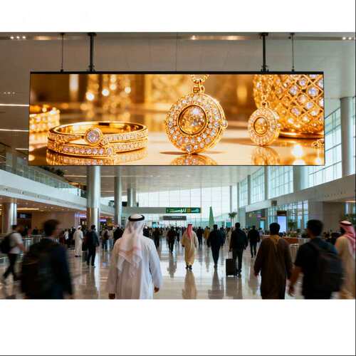 LED双面屏P1.5LED屏超薄LED显示屏Ultra-thin LED display screen