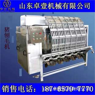 猪脱毛机刨毛机全自动杀猪打毛机整猪去毛设备屠宰场专用脱毛神器