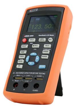 胜利手持式LCR数字电桥VC4080 高精度测量电容电感电阻表仪