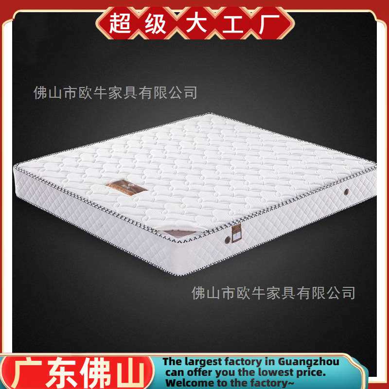 厂家直销天然环保棕乳胶床垫 1 8m床垫 3E椰梦维整网弹簧垫 X668