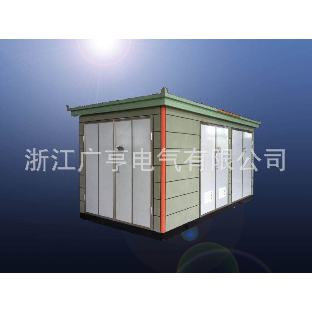 景观式非金属箱变外壳,金邦板箱变箱体,箱式变电站壳体/可拼接