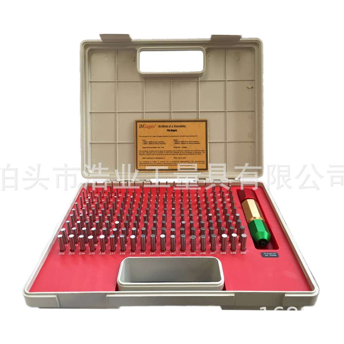 英制套装塞规50件套M01234567 190件英制针规套装250pc带手柄