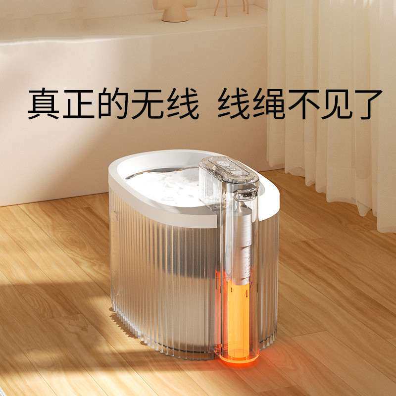 无线宠物饮水机猫咪喝水机自动循环饮水器不插电无线感应流动水碗