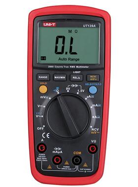 优利德万用表数字高精度电表防烧数显表背光防烧万用表数字UT139C