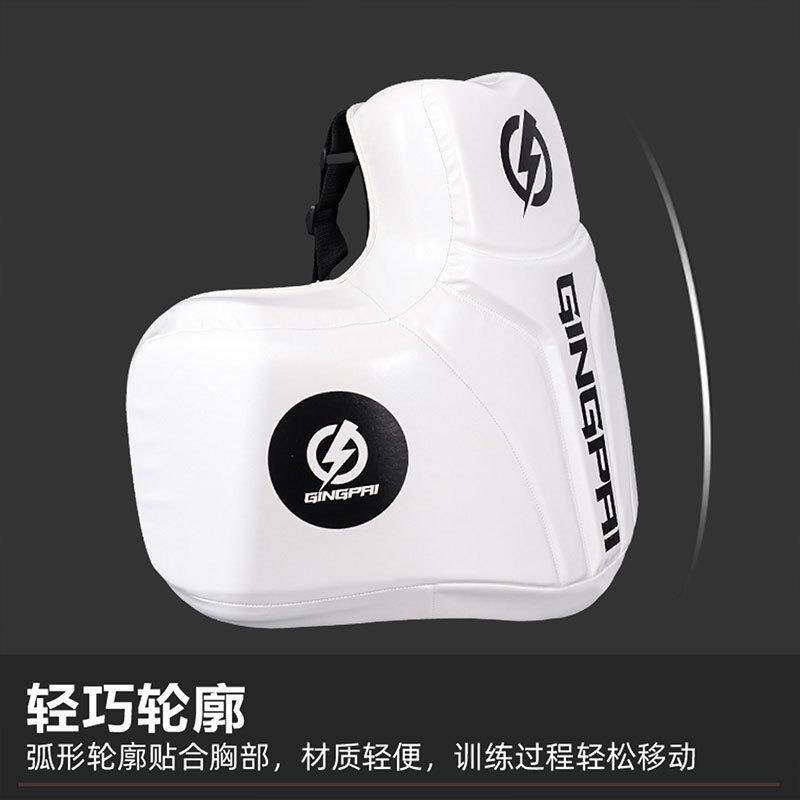 搏击大胸靶拳击胸靶散打泰拳腰靶护具加厚陪练训练器材护胸超纤皮