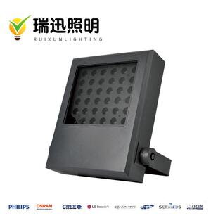 厂家直销24W36W72W户外防水LED荧屏投光灯 方形大功率投射灯
