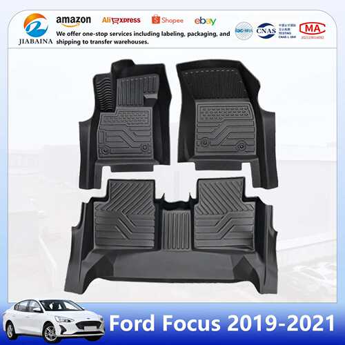 出口品质3.5MM福特Ford Focus福克斯跨境工厂 定制tpe汽车脚垫