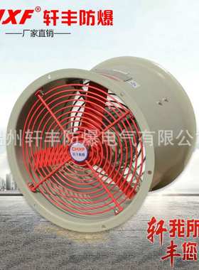 轩丰直销CBF-400防爆轴流风机220V防爆通风机380V  IIC T4抽风机