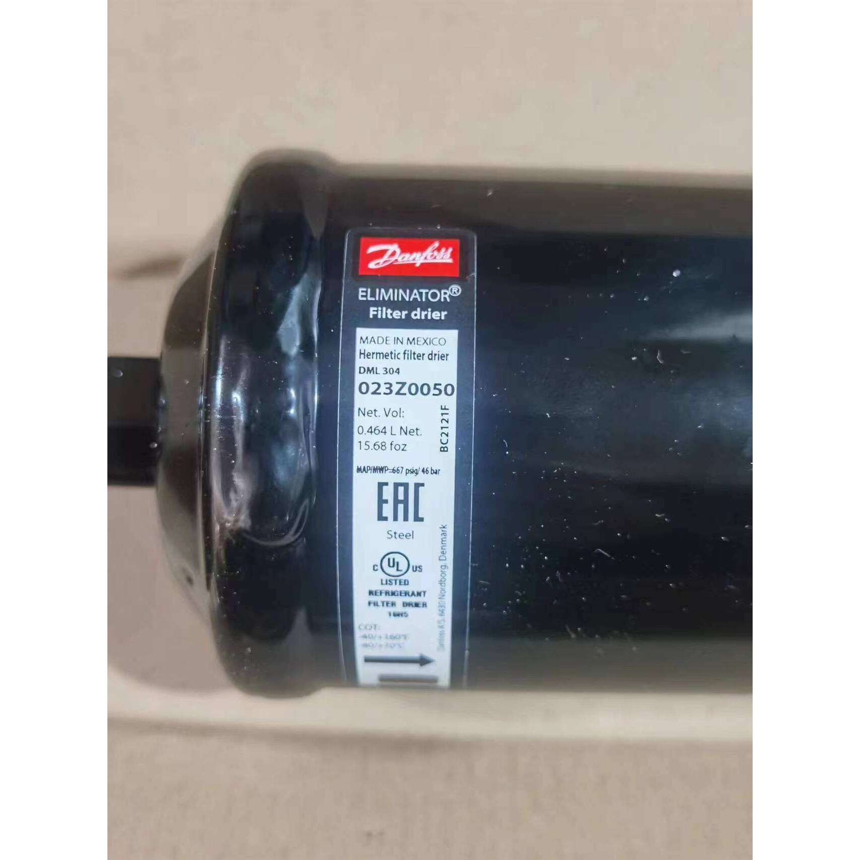 丹佛斯DML304干燥瓶/过滤器/凯雪冷机适用