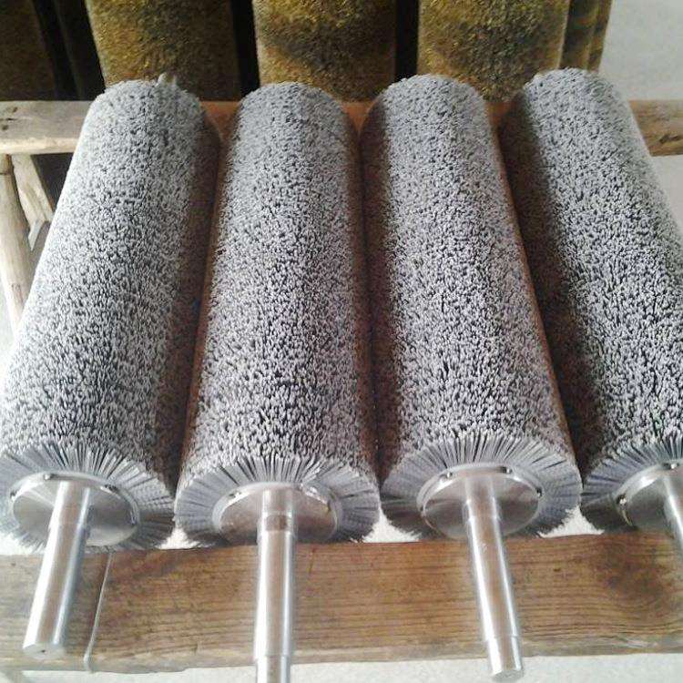 清扫器滚筒刷毛刷辊 清洗机毛刷除尘清扫器刷子可定 制清洗毛刷辊
