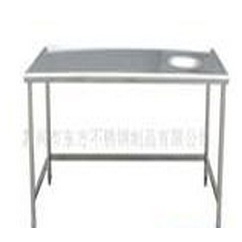 供应sus304不锈钢单孔残菜台CUSTOM供应厨房设备厂家商用厨房设备