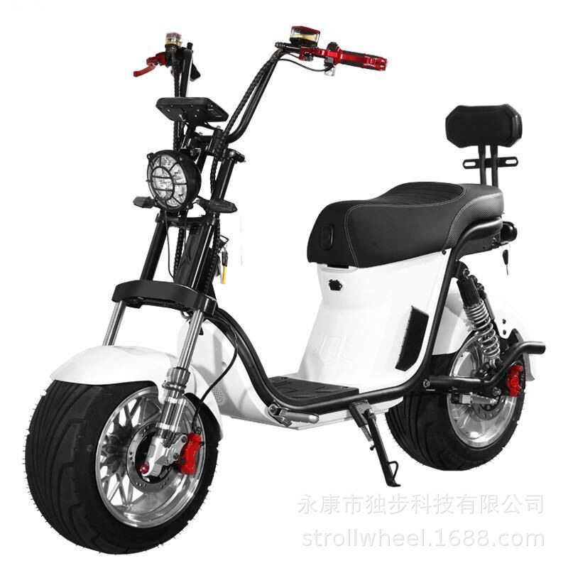 跨境出口2000W宽胎滑步车X21-F巴西热卖户外骑行哈雷电动车UL认证
