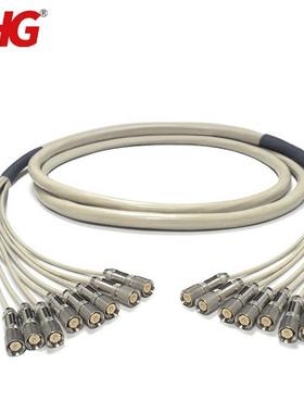 LHG 2M两兆线E1成品线SYV75-2-1同轴电缆DDF架连接线L9-L9八芯