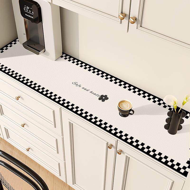 电视柜桌垫餐边柜台面保护垫轻奢感防油玄关桌面鞋柜垫子