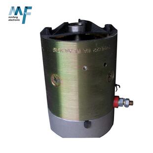 24V 2KW 4.5英寸液压直流有刷油泵电机 凯卓立尾板电机电励磁电机