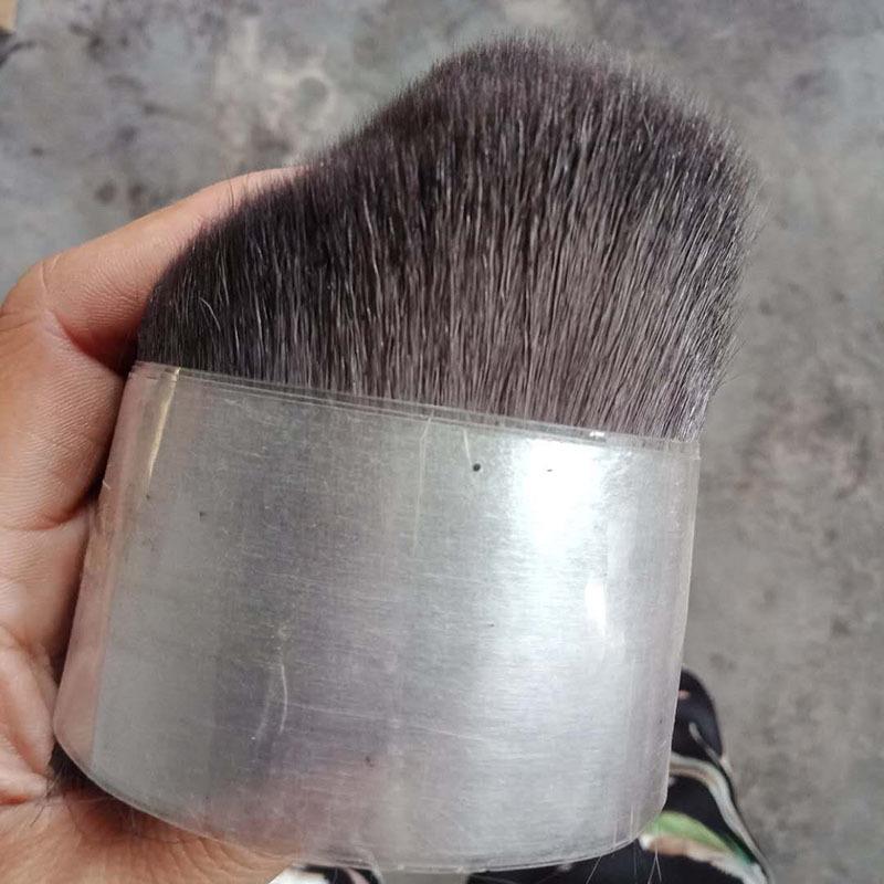化妆刷毛,动物毛,细光峰羊毛仿灰鼠色现货毛的r绵羊毛精梳