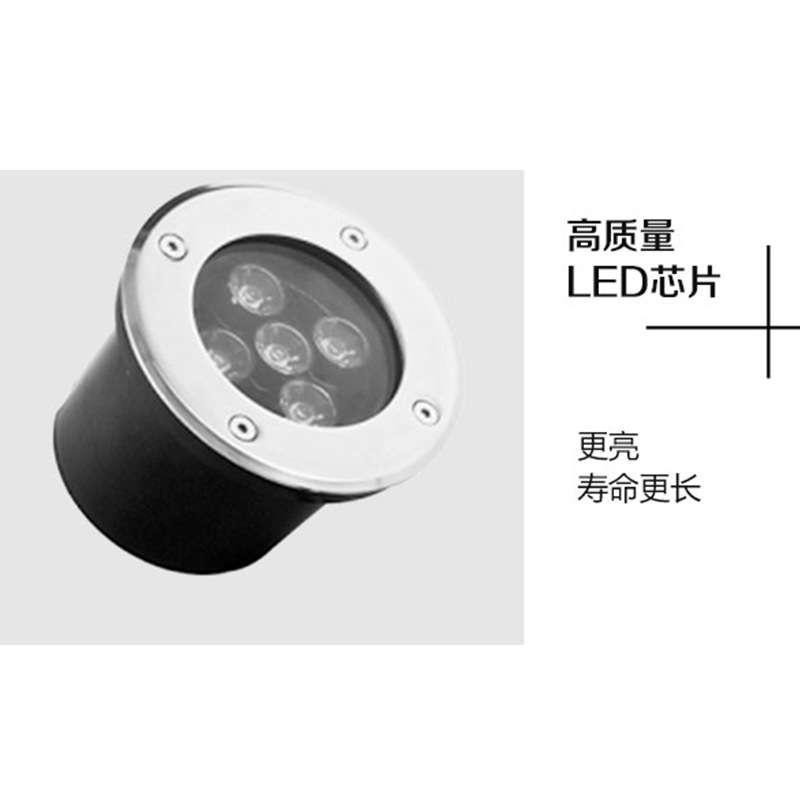 地埋灯嵌入式地灯户外地脚灯花园埋地灯庭院景观灯草坪灯照树灯