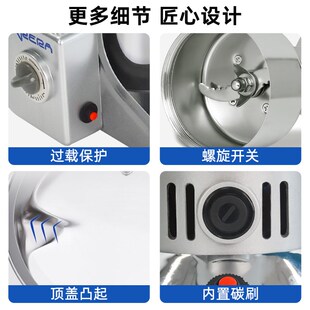 粉碎机实验室小型制样品化验室药材煤炭矿石研磨样打粉高速破碎机