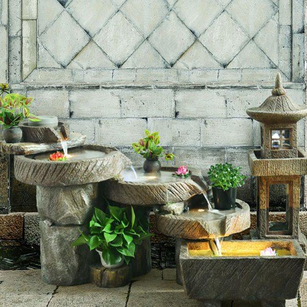 公室内石山水风景落地假山流水喷泉鱼池造景观装饰阳台庭院摆件,家居饰品,户外/庭院摆件,淘宝优惠券,粉丝福利购,淘宝优惠卷