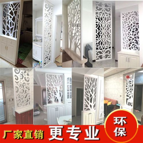 PVC镂空雕花板 欧式花格吊顶木塑板客厅密度板隔断玄关背景墙屏风