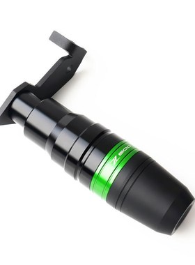 适用摩托车忍者NINJA500 Z500改装铝合金排气管防摔杆保护杆