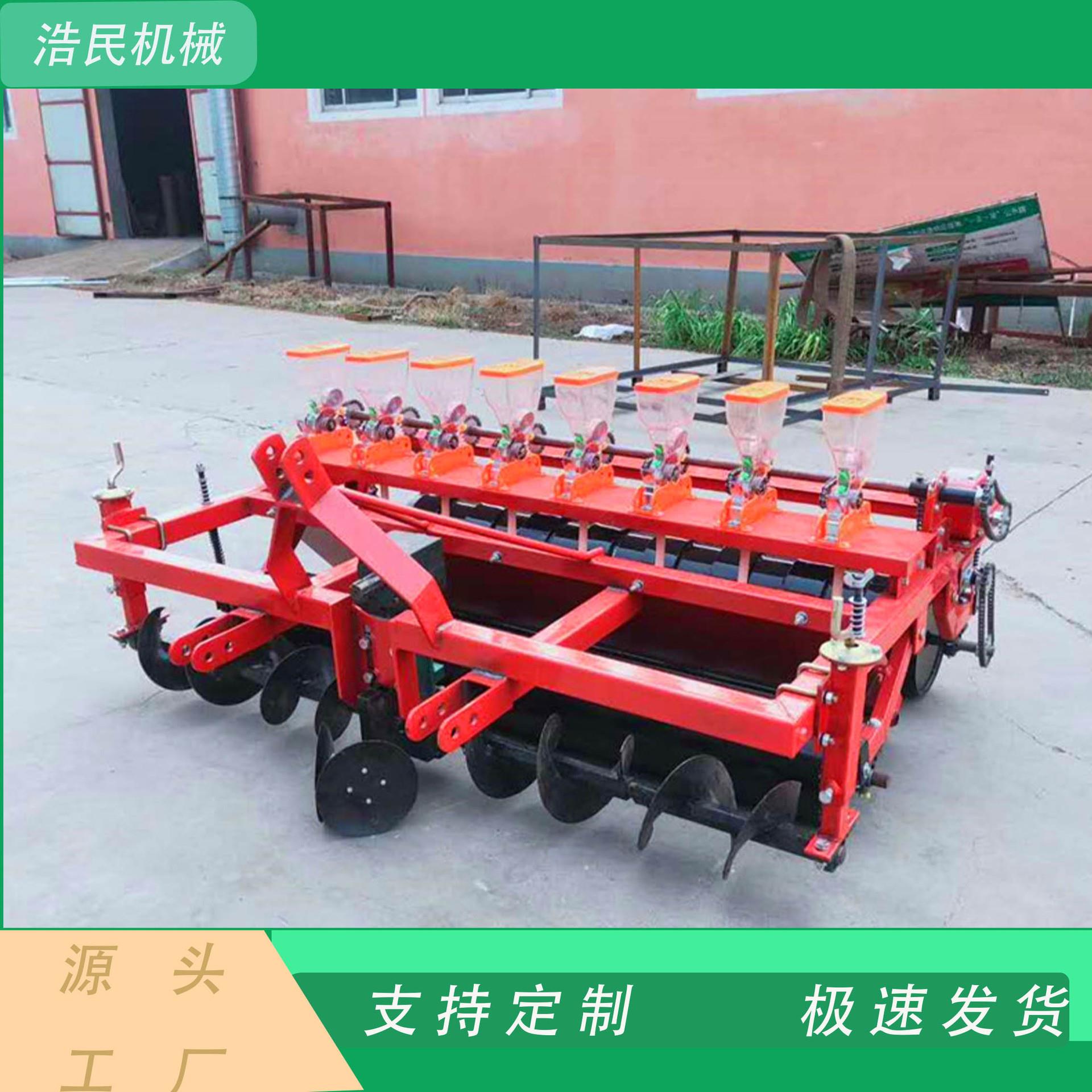 新款全自动蔬菜播种机油菜白菜菠香菜药材播种机高精准蔬菜播种机