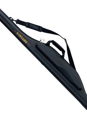 KENGARU/肯格鲁矶竿包硬壳竿包路亚杆包1.25m1.35m1.45米大肚竿包