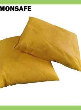 LEMONSAFE工业液体应急处理棉枕酸碱吸液枕化学品吸附棉枕HPW01